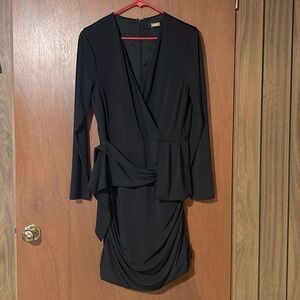 Black cocktail dress size L